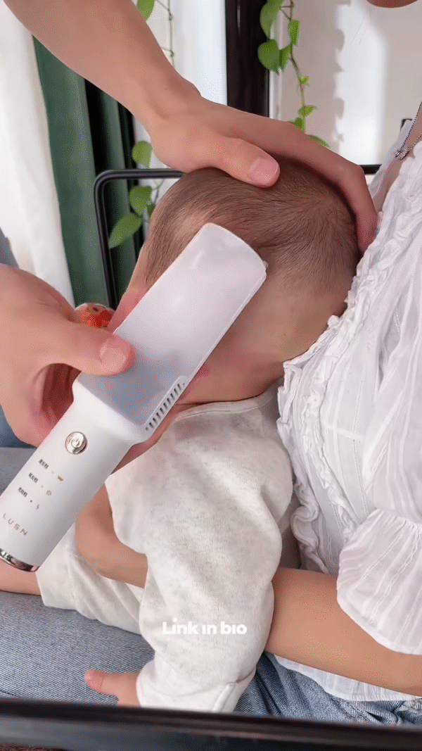 LUSN Baby Hair Clipper – Silent & Safe Trimmer for Toddlers - Image 3