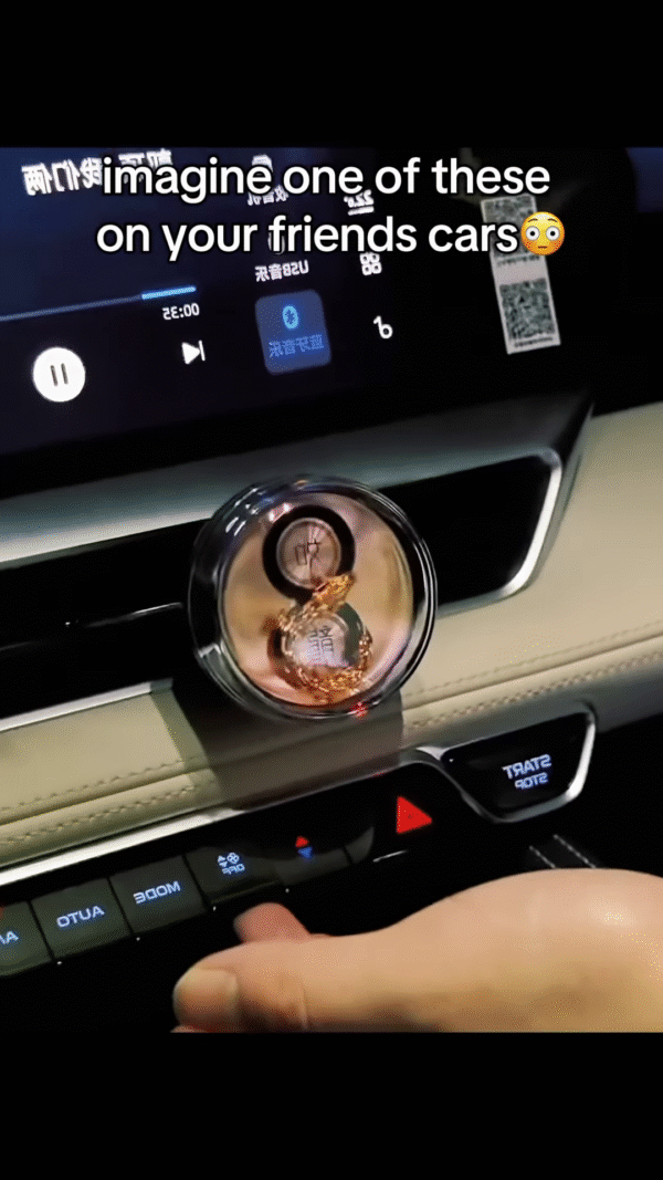 Infinity Kinetic Car Air Vent Spinner – Dual Rotor Motion Decor - Image 3