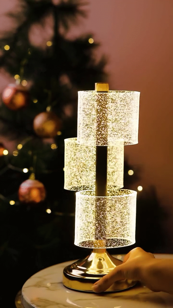 LumiWave Art Deco Table Lamp - Image 3