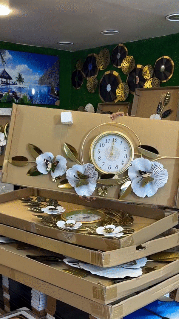 Ornamental Wall Clock