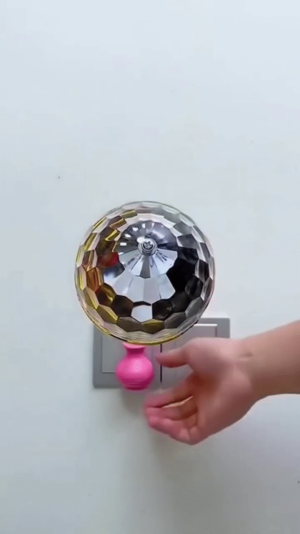 Rotating Disco LED Bulb Light - Image 2