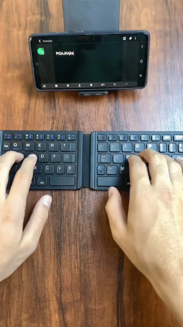 Ultra-Portable Foldable Bluetooth Keyboard - Image 2