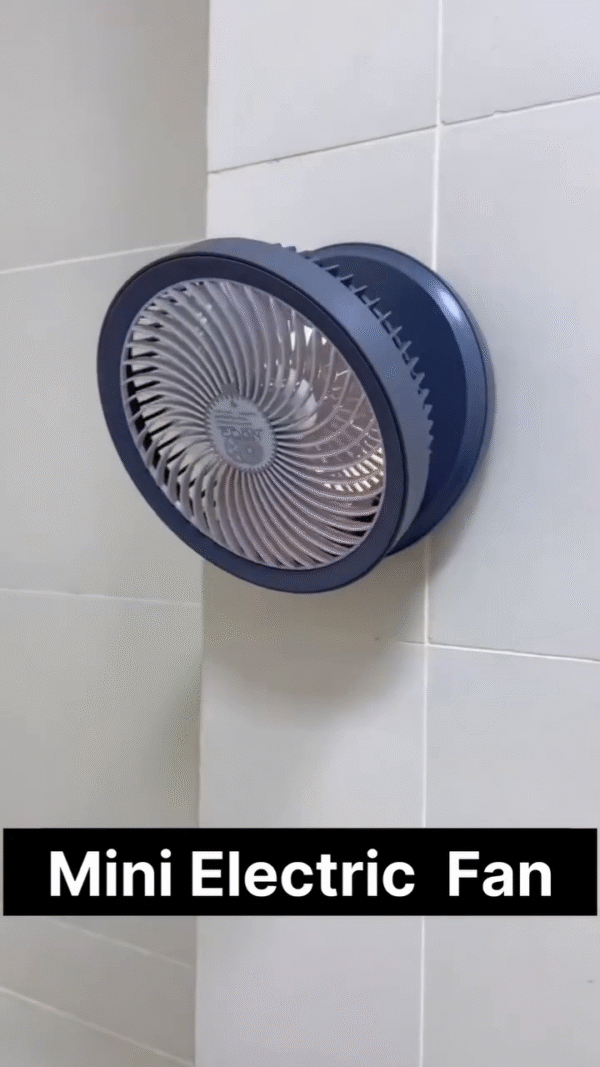 BreezeFix Wall-Mount Turbo Fan with LED Backlight - Image 3