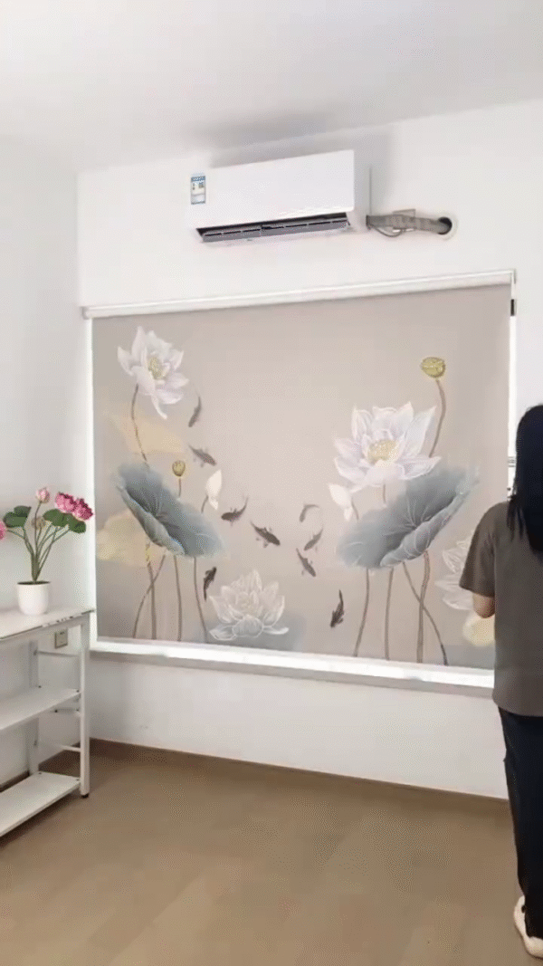 Elegant Scenic Roller Blind – Nature-Inspired Window Art - Image 5
