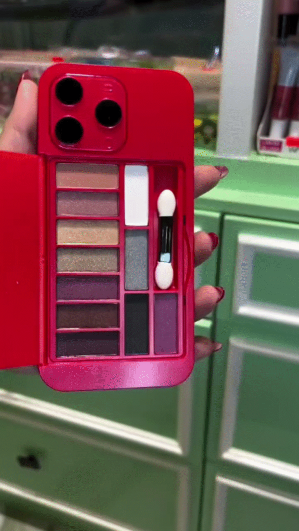Phone-Shaped Eyeshadow Palette – Trendy Makeup Kit for Girls & Women