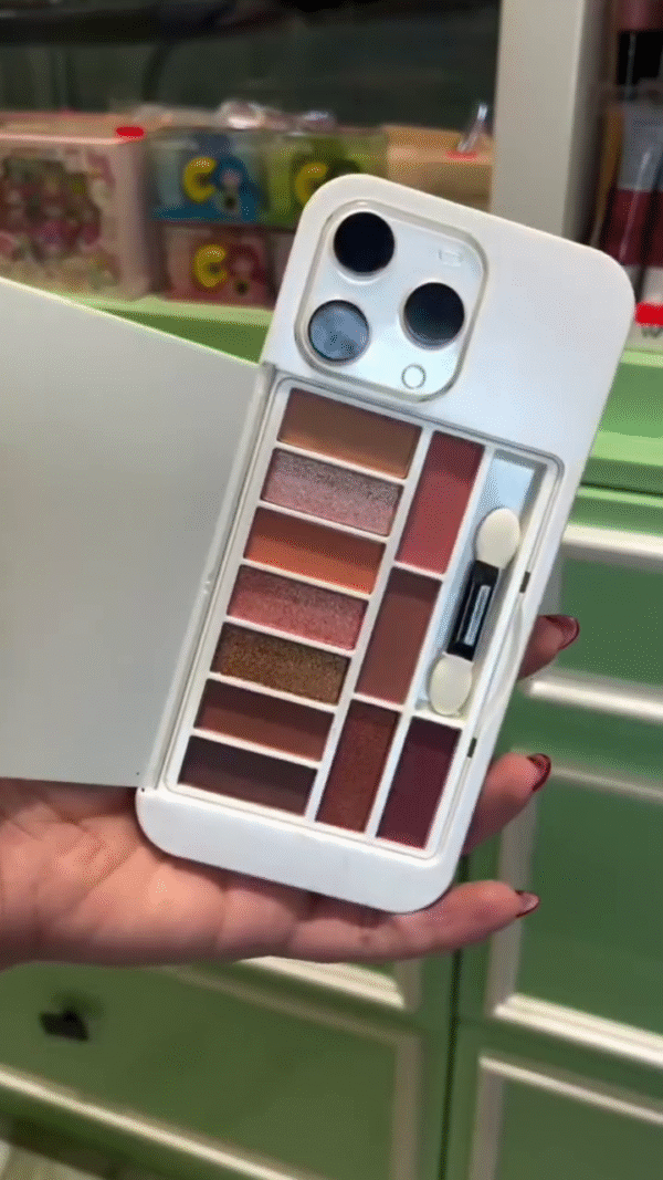 Phone-Shaped Eyeshadow Palette – Trendy Makeup Kit for Girls & Women - Image 2