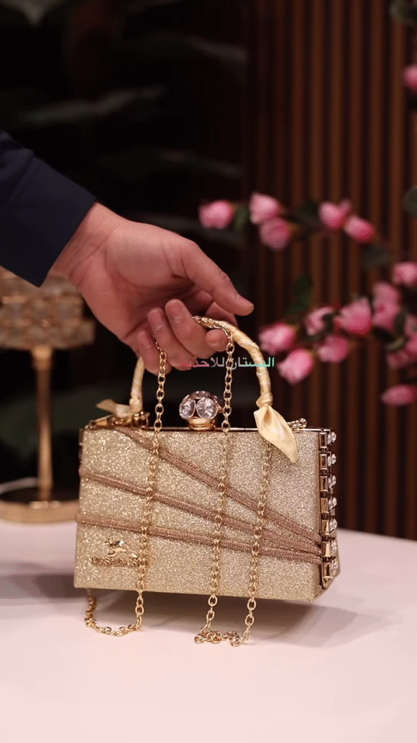 Blush Glamour Handbag - Image 7