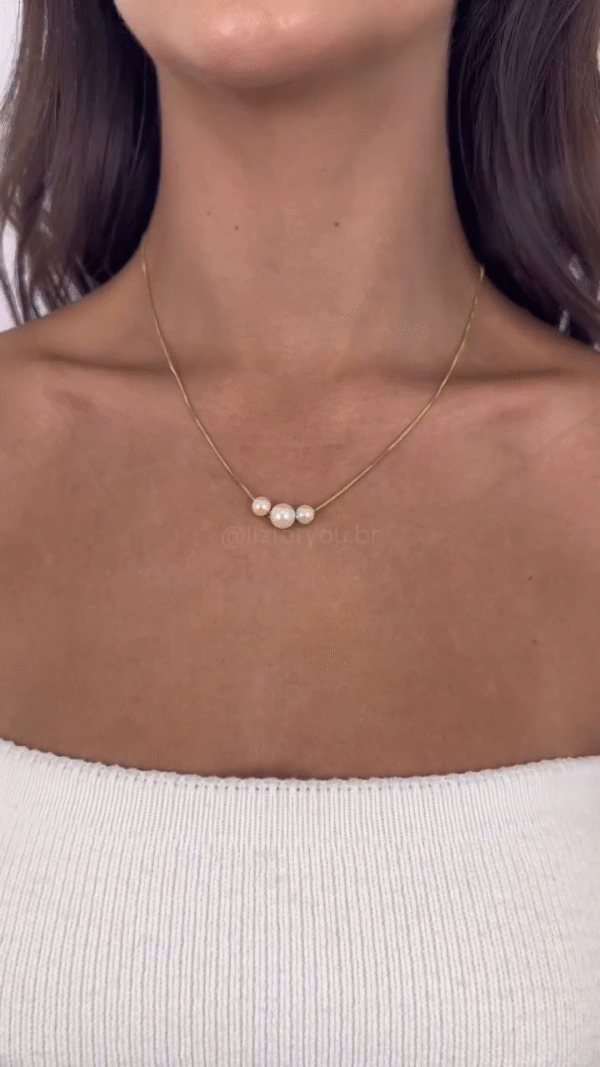 Solid Heart Pendant Necklace - Image 2