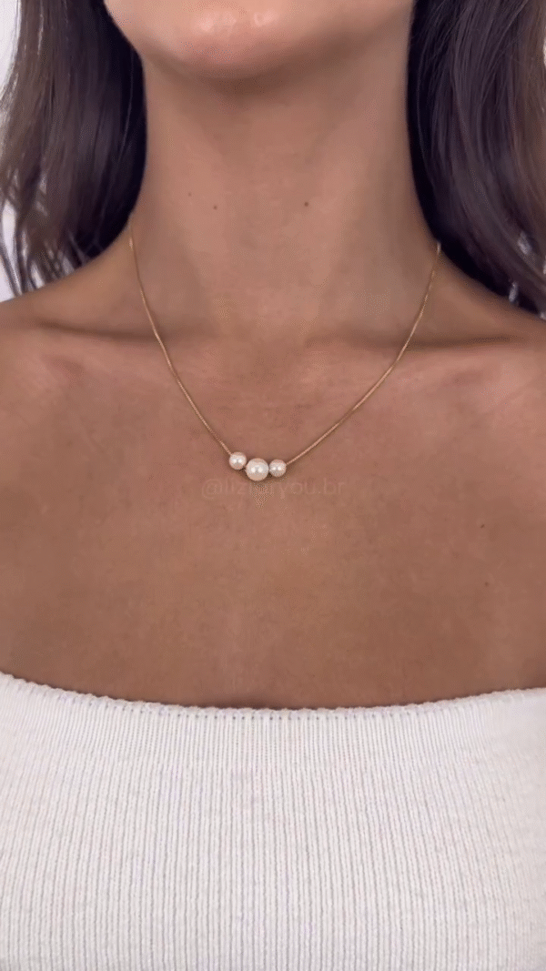 Solid Heart Pendant Necklace - Image 3